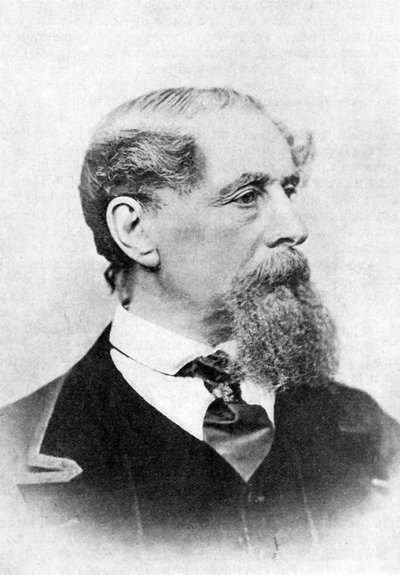 Charles Dickens, Engelse auteur, ca. 1850-1870 door Unbekannt