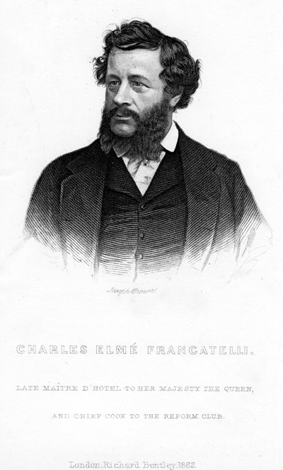 Charles Elme Francatelli door Unbekannt