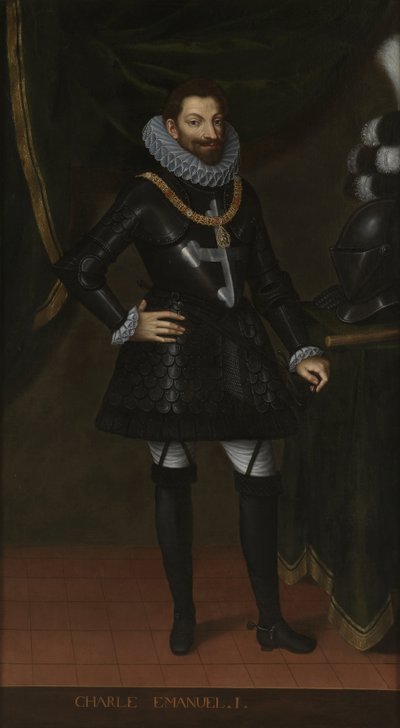 Karel Emanuel I 1562-1630, Hertog van Savoye door Unbekannt