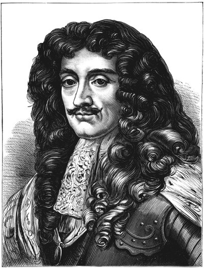 Karel II, koning van Groot-Brittannië en Ierland door Unbekannt