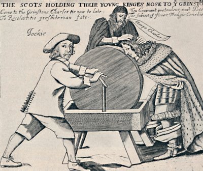 Karel II en de Kirk, 1651, 1903 door Unbekannt