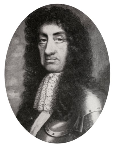 Karel II van Engeland, 1660-1685, 1912 door Unbekannt