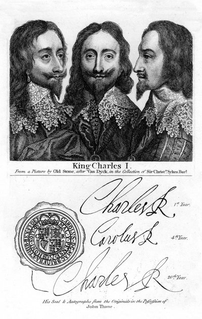 Karel I van Engeland door Unbekannt