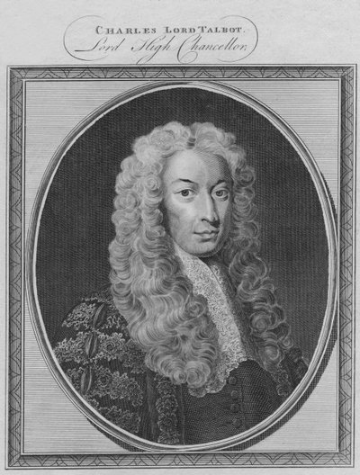 Charles Lord Talbot, Lord High Chancellor, 1786 door Unbekannt
