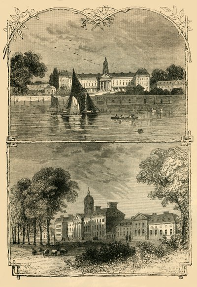 Chelsea Hospital, c1876 door Unbekannt