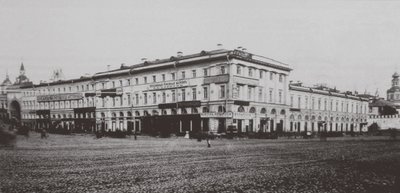 Chelyshev Inn Chelyshi in Moskou, 1880s door Unbekannt
