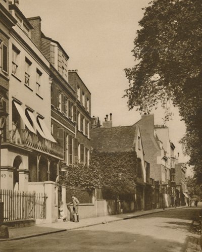Cheyne Walk, een ingetogen weg met uitzicht op de rivier, rijk aan herinneringen door Unbekannt