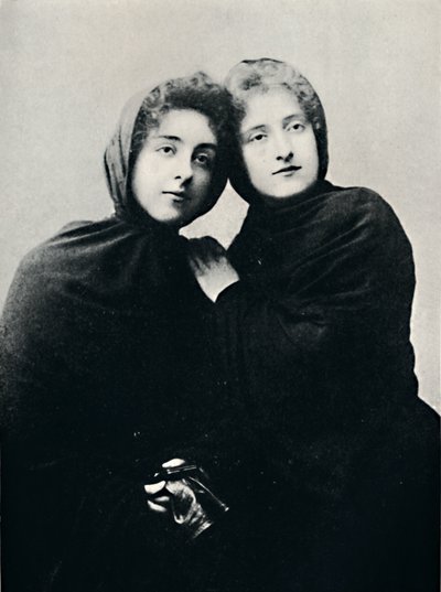 Chileense dames in kerkelijke kleding Manto, 1911 door Unbekannt