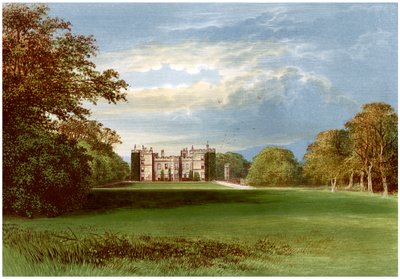 Chillingham Castle, Northumberland, huis van de graaf van Tankerville, ca. 1880 door Unbekannt