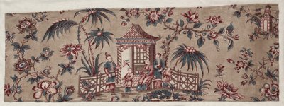Chinoiserie Ontwerp, begin 1800s door Unbekannt