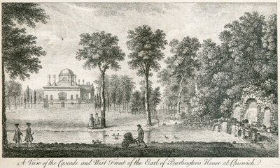 Chiswick House, Hounslow, Londen, 1750 door Unbekannt
