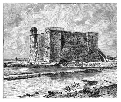 Chorrera Toren, Havana, Cuba, ca. 1890 door Unbekannt