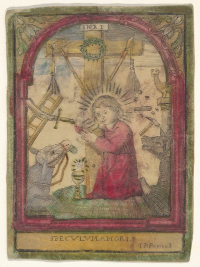 Christuskind met instrumenten van de Passie, ca. 1550-1650 door Unbekannt