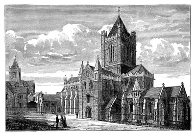 Christ Church Cathedral, Dublin, Ierland door Unbekannt