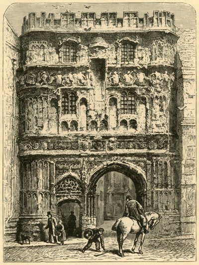 Christ Church Poort, 1898 door Unbekannt