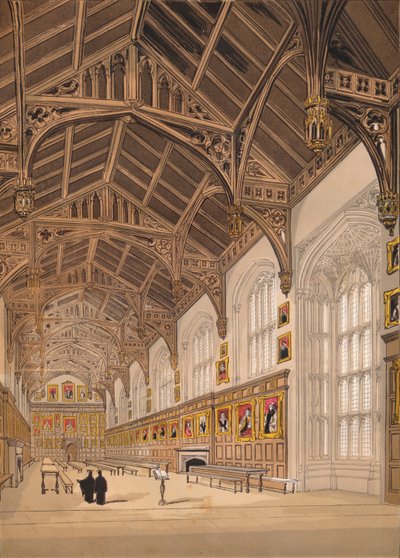 Christ Church Hall Oxford, 1845 door Unbekannt