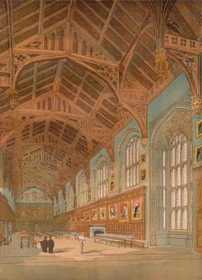 Christ Church Hall, Oxford, c1845, 1864 door Unbekannt