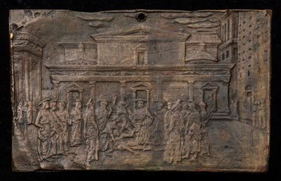 Christus geneest de bezeten jongen, ca. 1450-1460 door Unbekannt
