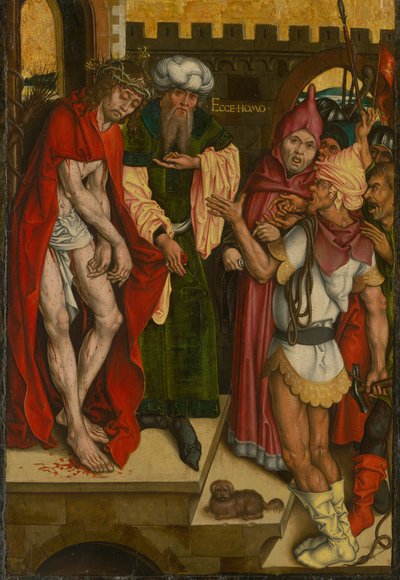 Christus voor Pilatus door Unbekannt