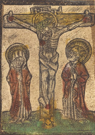 Christus aan het kruis door Unbekannt