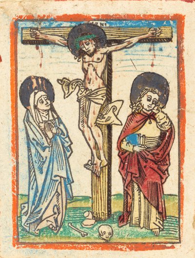 Christus aan het kruis door Unbekannt