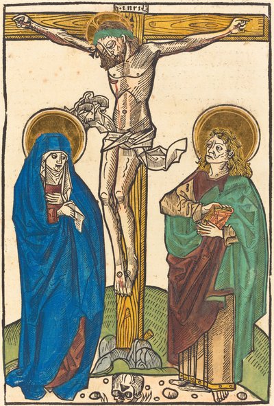 Christus aan het kruis door Unbekannt