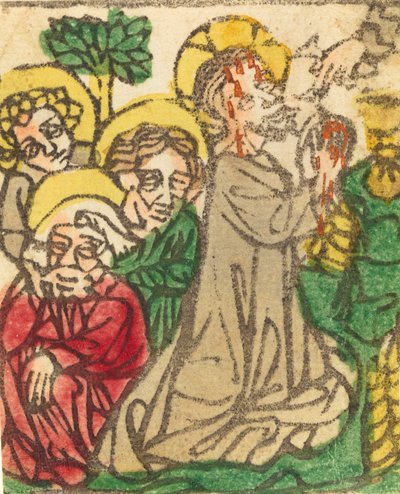 Christus op de Olijfberg door Unbekannt