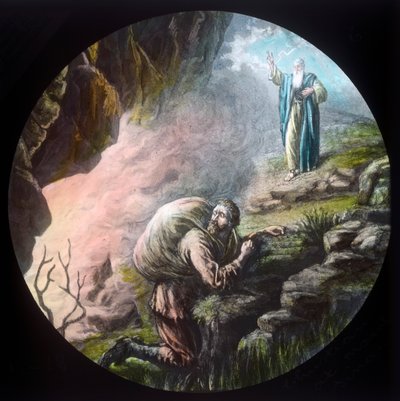 Christen op de berg Sinaï door Unbekannt