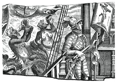 Christoffel Columbus aan boord van zijn schip, tijdens zijn eerste reis naar het westen, 16e eeuw, 1870 door Unbekannt