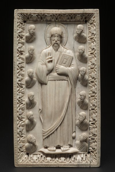 De Missie van Christus aan de Apostelen, c. 970-980 door Unbekannt