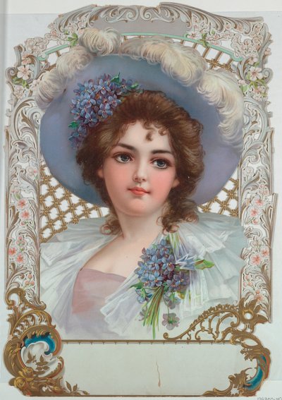 Chromolithografie print, reclameposter door Unbekannt