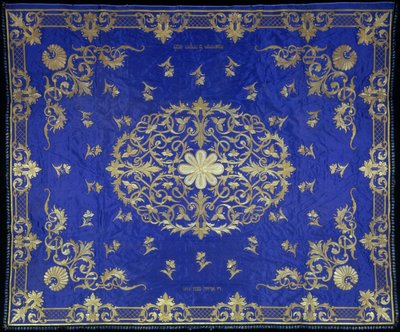 Chuppah huwelijksbaldakijn, 1867-1868 door Unbekannt