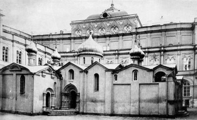 Kerk van de Verlosser in het Bos, in het Kremlin, Moskou, Rusland door Unbekannt