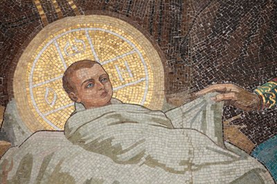 Kerk van de Verlosser op het Bloed of Kerk van de Opstanding; De Geboorte; Sint-Petersburg, Rusland door Unbekannt