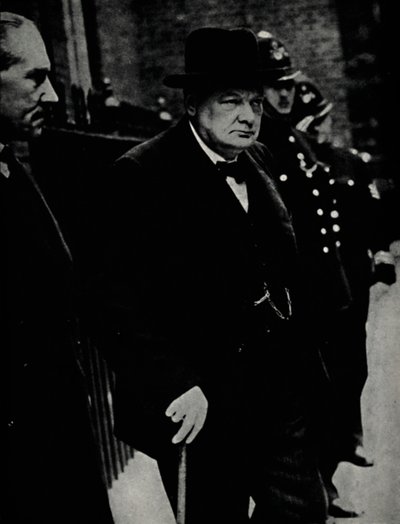 Churchill als Premier, c1940, 1945 door Unbekannt