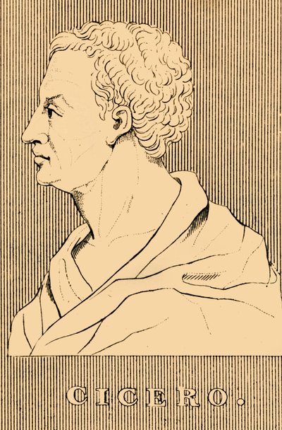 Cicero, 106-43 v.Chr., 1830 door Unbekannt