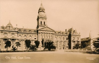 Stadhuis, Kaapstad, ca. 1933 door Unbekannt