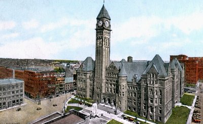 Stadhuis, Toronto, Canada, ca. 1900s door Unbekannt