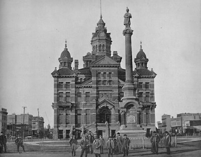 Stadhuis, Winnipeg, Manitoba, ca. 1897 door Unbekannt