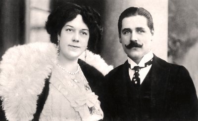 Clara Ellen Butt 1872-1936 en Kennerley Rumford 1870-1957, Engelse zangers, 1906 door Unbekannt