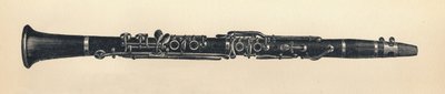 Klarinet, 1895 door Unbekannt