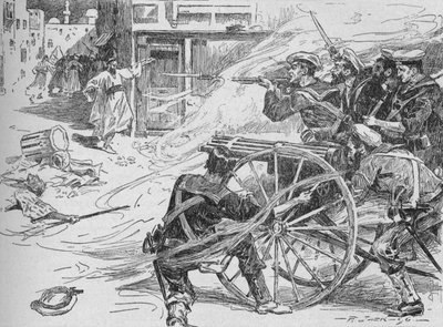 Het schoonmaken van de straten van Alexandrië, c1896, 1902 door Unbekannt