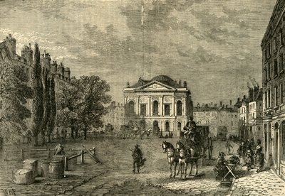 Clerkenwell Green in 1789, ca. 1872 door Unbekannt