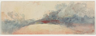 Wolkstudie, 1800s door Unbekannt