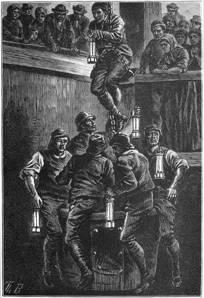 Mijnongeluk, Seaham Colliery, County Durham, 1880 ca. 1895 door Unbekannt