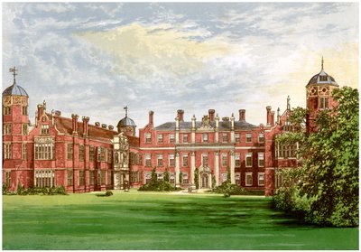 Cobham Hall, Kent, huis van de Graaf van Darnley door Unbekannt