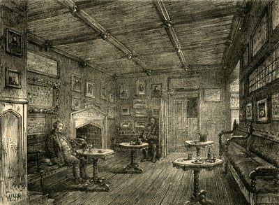Koffiekamer bij St. Johns Gate, ca. 1872 door Unbekannt