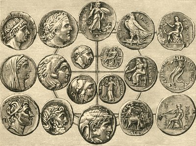 Munten van de Macedonische heersers van Syrië en Egypte, 1890 door Unbekannt