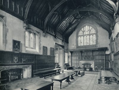 College Hall, kijkend naar het westen, 1926 door Unbekannt