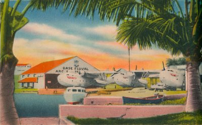 Colombiaanse Marine Rivierbasis, Barranquilla, ca. 1940s door Unbekannt